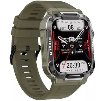 Zegarek męski Smartwatch Rubicon na pasku wojskowy RNCF07 z rozmowami. Zegarek sportowy smartwatch. Zegarek z powiadomieniami. Zegarek Rubicon smartwatch męski. Zegarek smartwatch wojskowy idealny na prezent (1).jpg